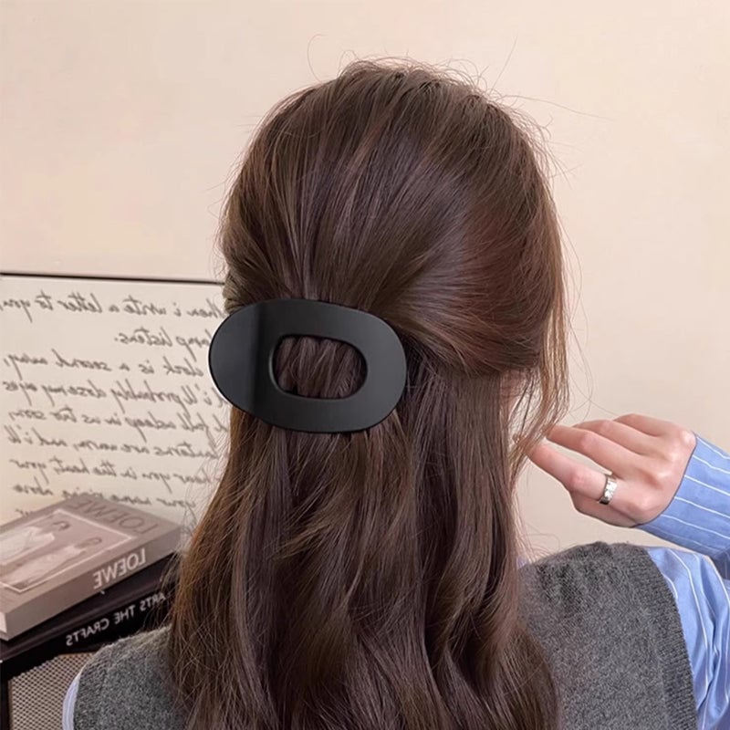 Ensemble de Pinces à Cheveux Ovales Élégantes
