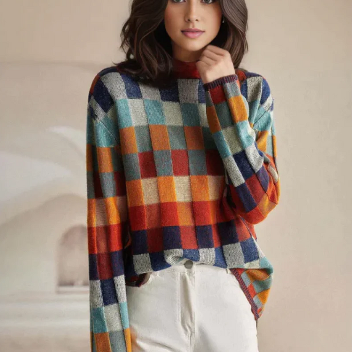 Pull À Col Roulé Doux Pour Femme | Texturé