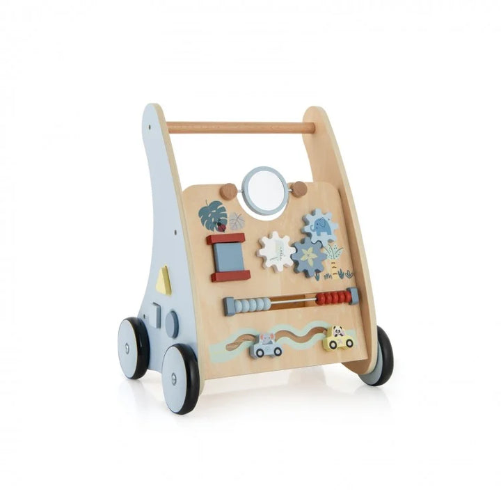 Trotteur en Bois Pour Bébé | Tableau d'Activités