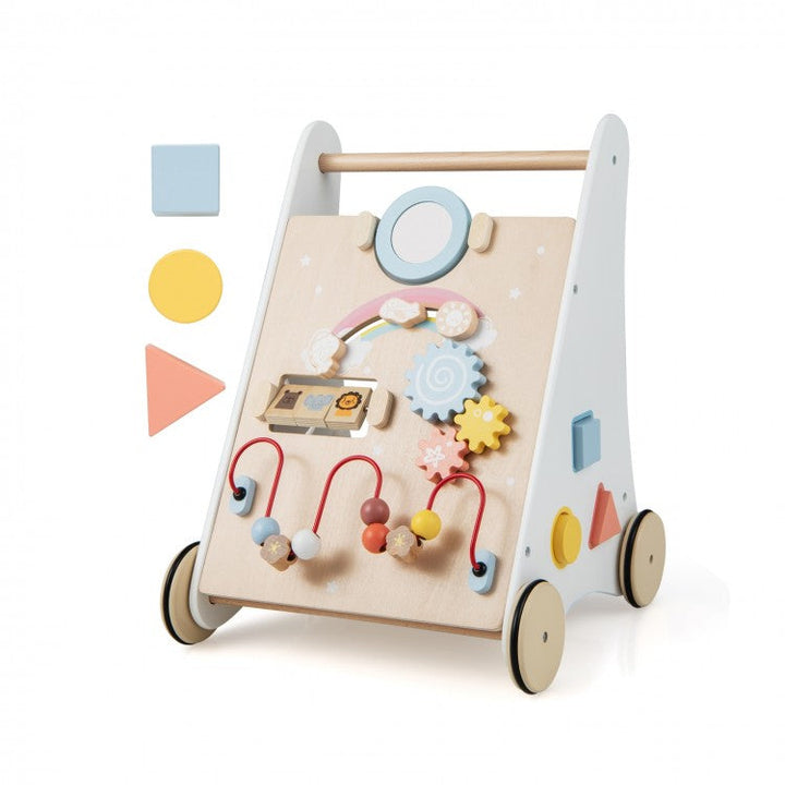 Trotteur en Bois Pour Bébé | Tableau d'Activités
