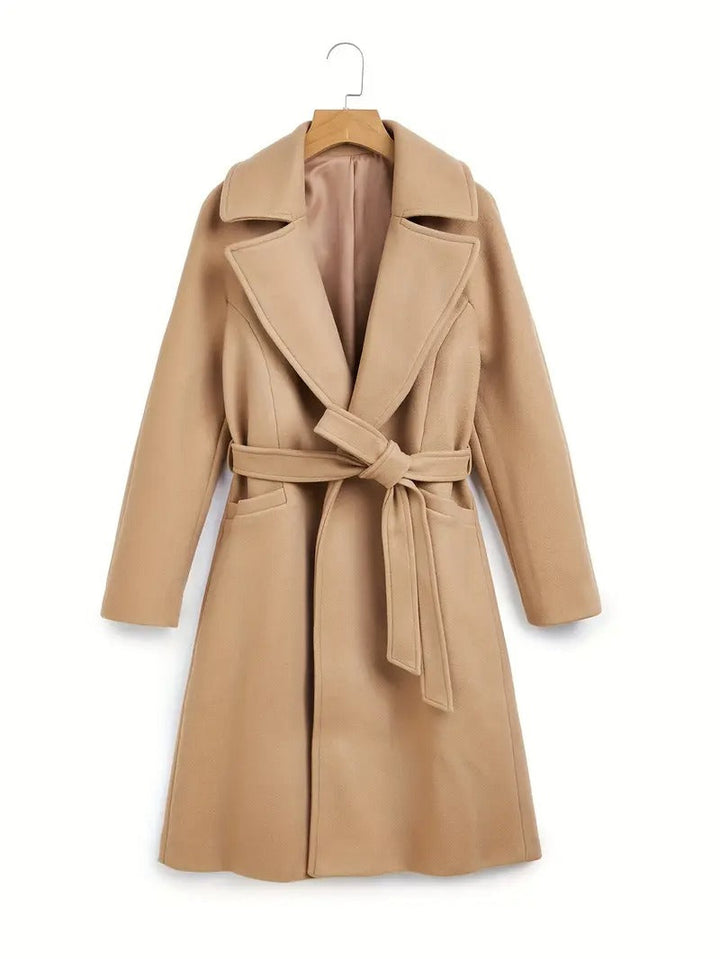 Trench Femme Décontracté Oversize | Longue Coupe