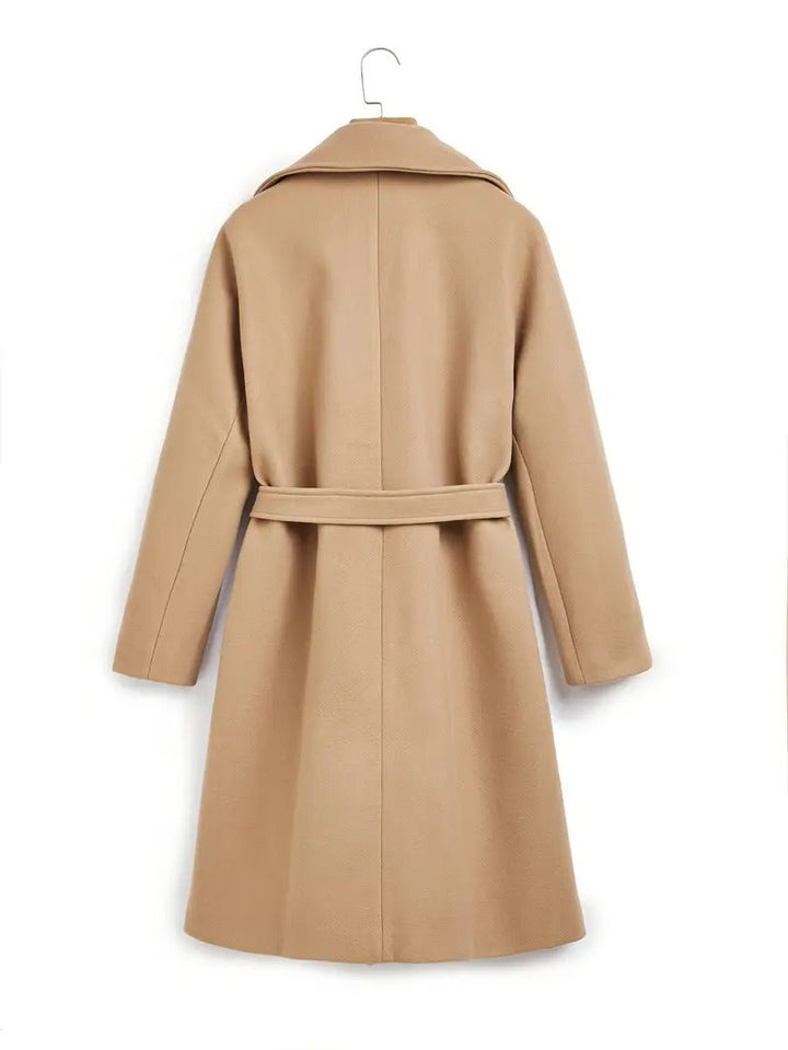 Trench Femme Décontracté Oversize | Longue Coupe