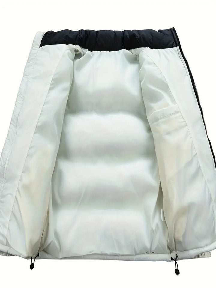 Veste Homme Matelassée Chaude | Col Montant
