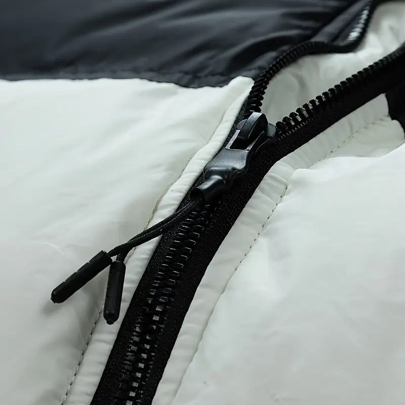 Veste Homme Matelassée Chaude | Col Montant