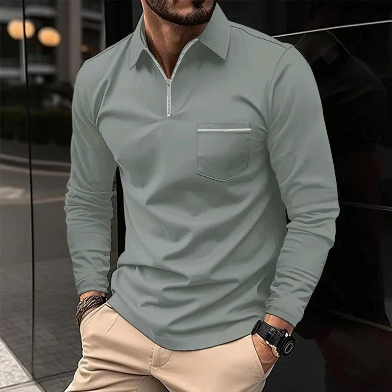 Polo À Manches Longues Pour Homme Max | Classique Et Pratique