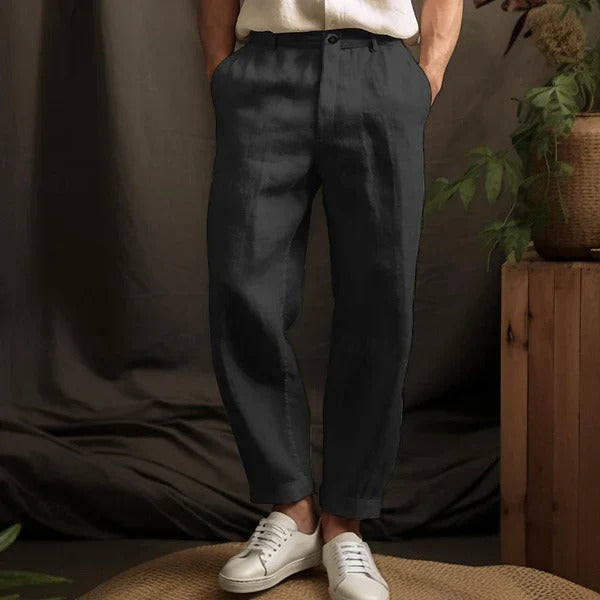 Pantalon décontracté léger pour homme | Confortable