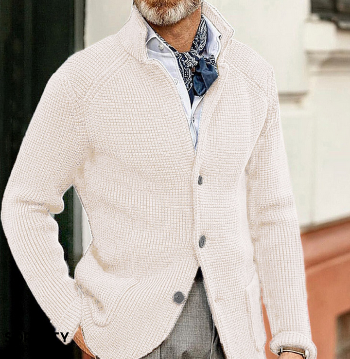Blazer Homme Vintage Élégant | Patchwork Ajusté