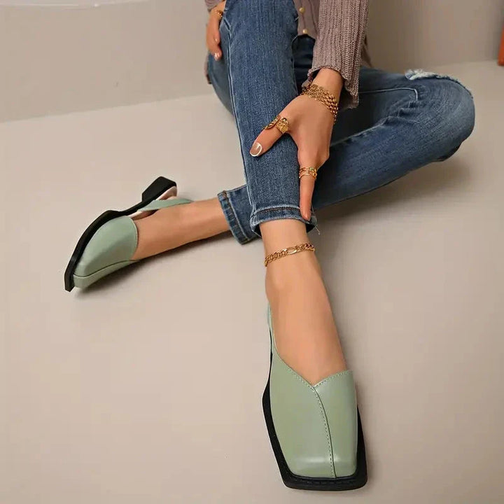 Sandales En Cuir Végan Pour Femme | Confort Slip-On