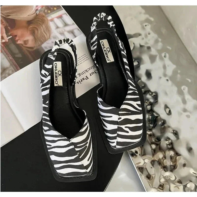 Sandales En Cuir Végan Pour Femme | Confort Slip-On