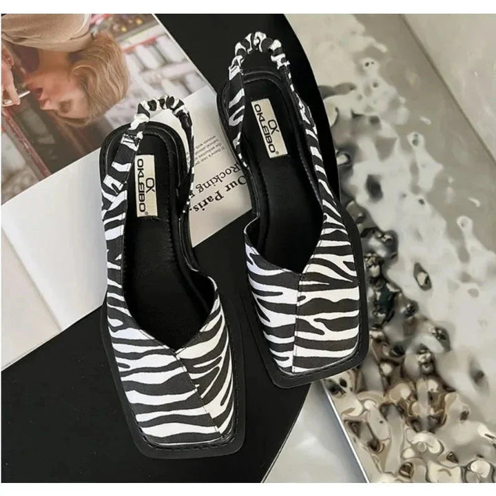 Sandales En Cuir Végan Pour Femme | Confort Slip-On