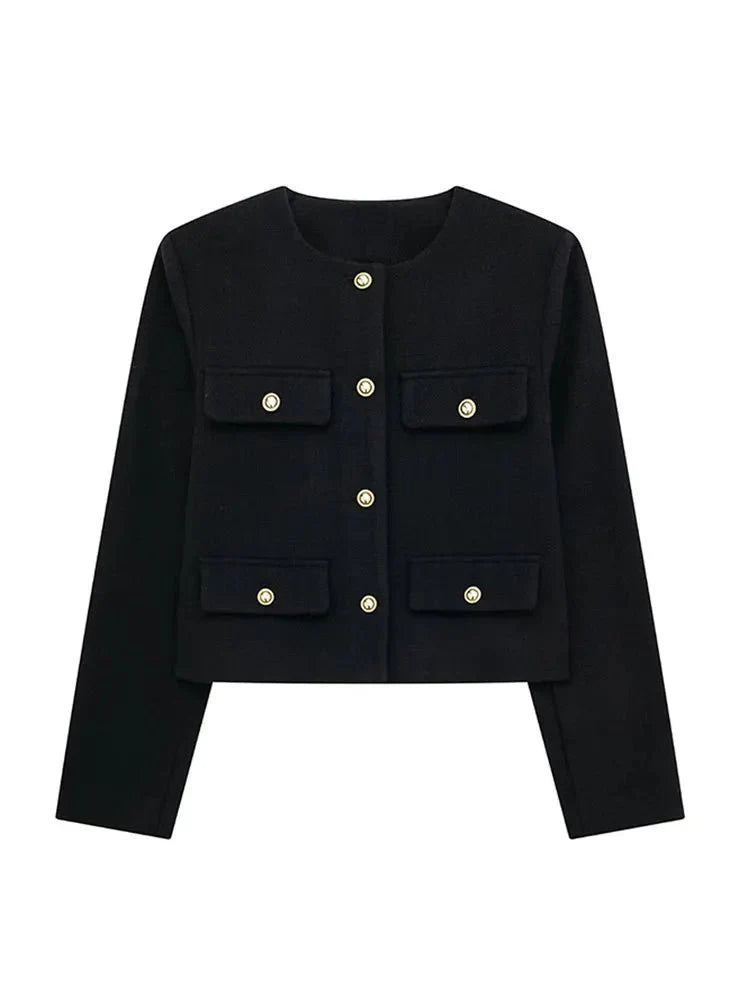 Women's Tweed Blazer - Tailored Fit