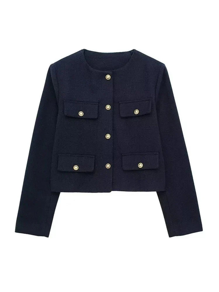 Women's Tweed Blazer - Tailored Fit