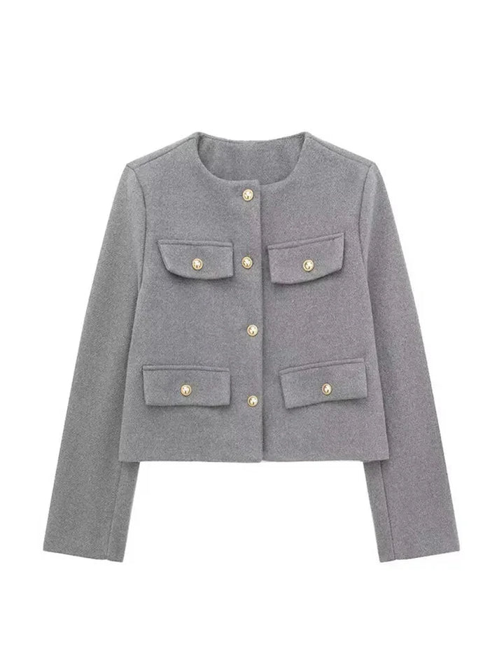 Women's Tweed Blazer - Tailored Fit