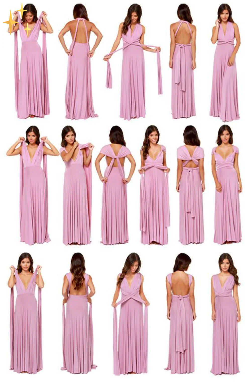 Robe Longue Femme Polyvalente | Élégante & Sans Manches