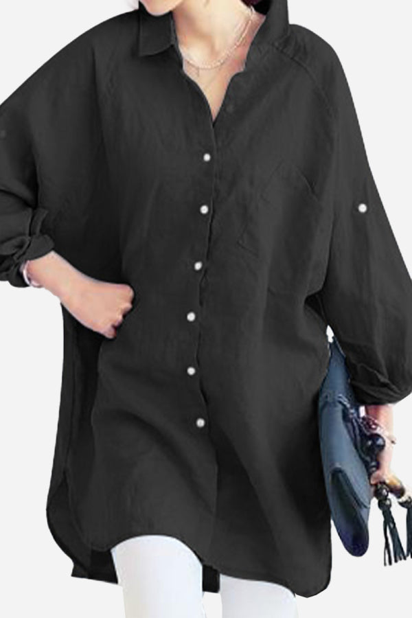 Chemise Oversize Pour Femme | Texture Légère Et Coupe Décontractée