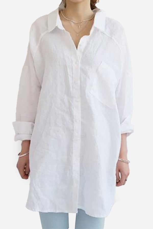 Chemise Oversize Pour Femme | Texture Légère Et Coupe Décontractée