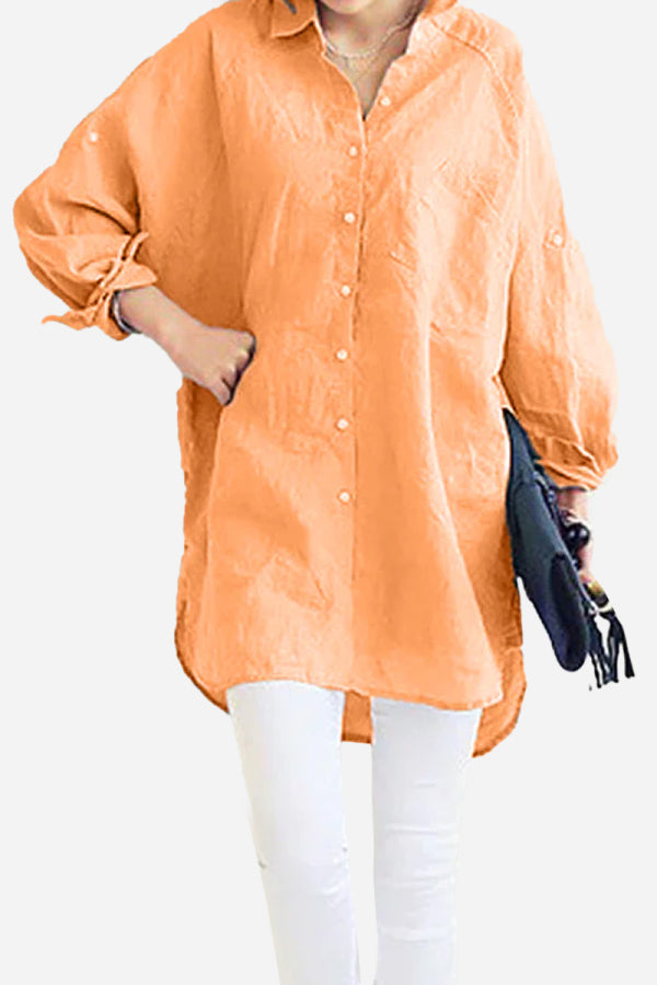Chemise Oversize Pour Femme | Texture Légère Et Coupe Décontractée