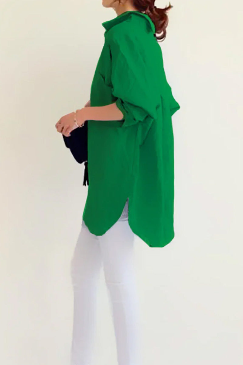 Chemise Oversize Pour Femme | Texture Légère Et Coupe Décontractée