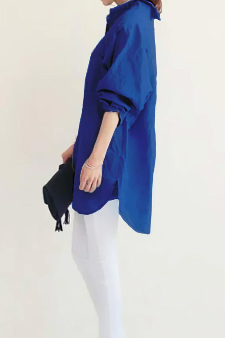 Chemise Oversize Pour Femme | Texture Légère Et Coupe Décontractée
