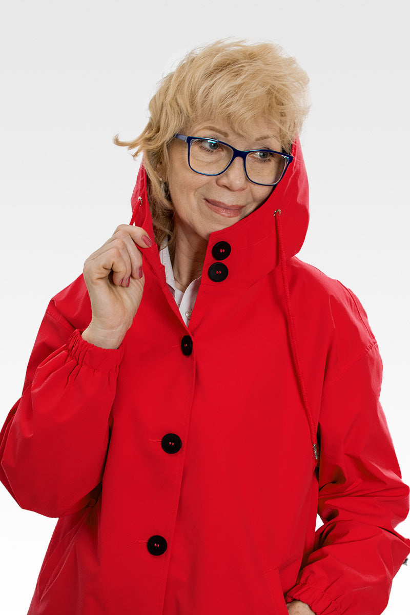 Coupe-Vent Oversize Pour Femme | Résistant À L’Eau