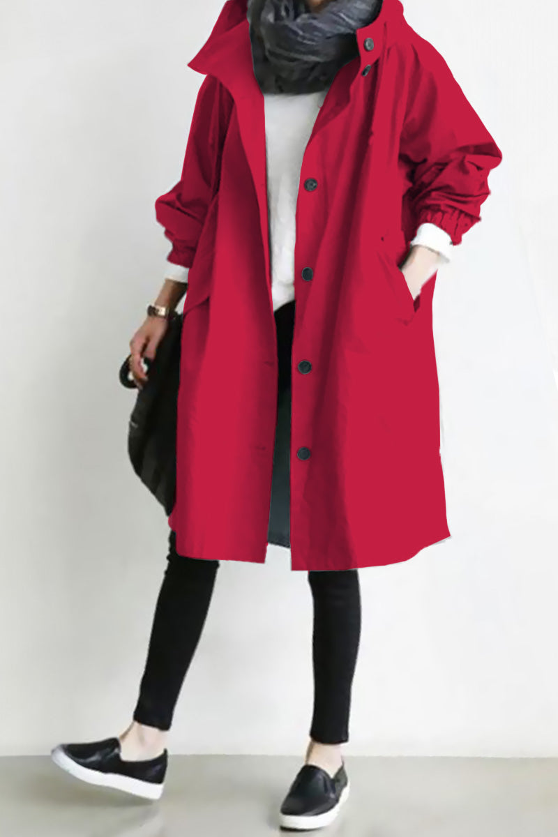 Coupe-Vent Oversize Pour Femme | Résistant À L’Eau
