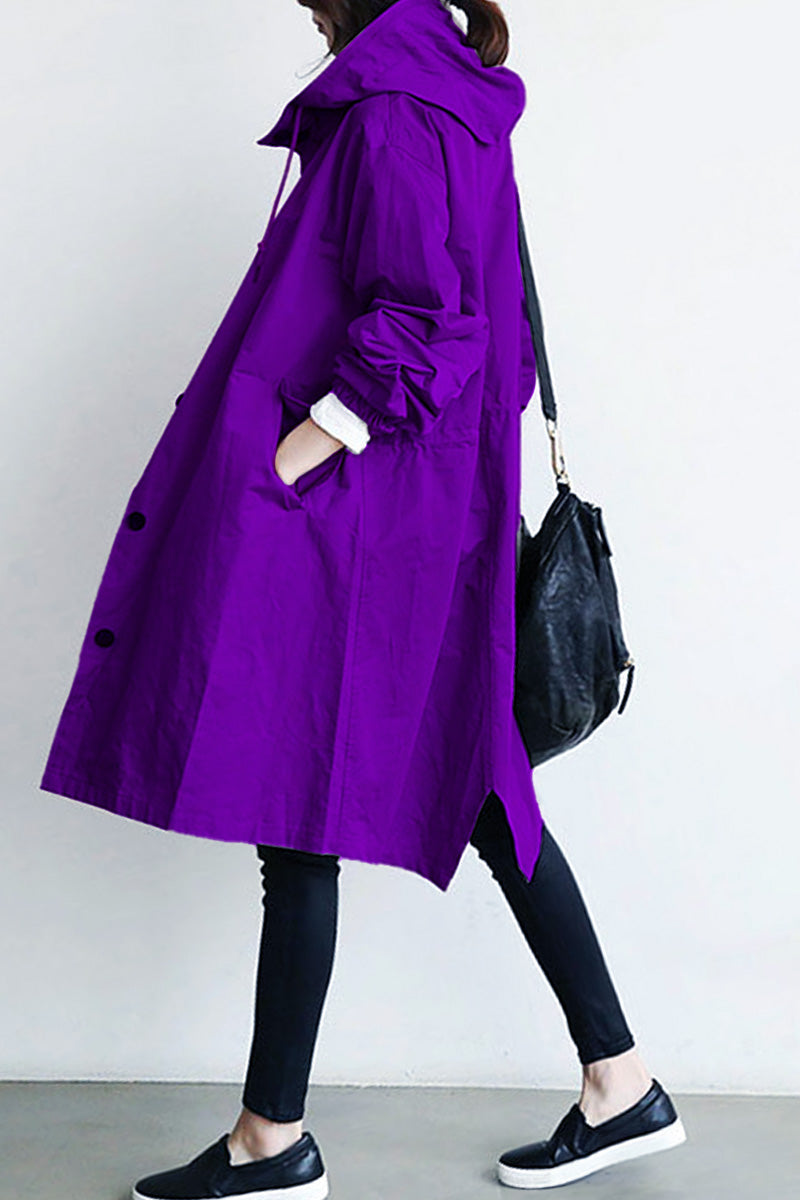 Coupe-Vent Oversize Pour Femme | Résistant À L’Eau