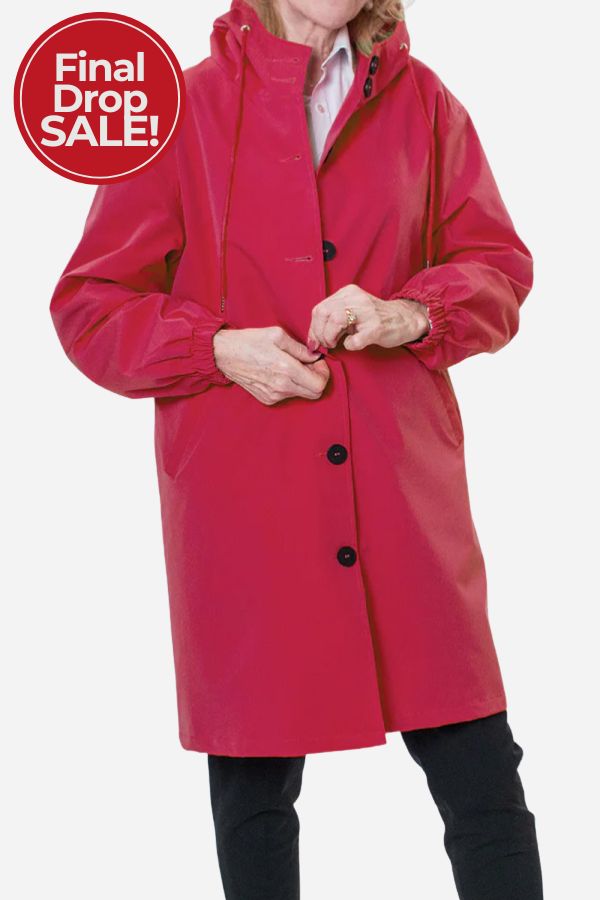 Coupe-Vent Oversize Pour Femme | Résistant À L’Eau