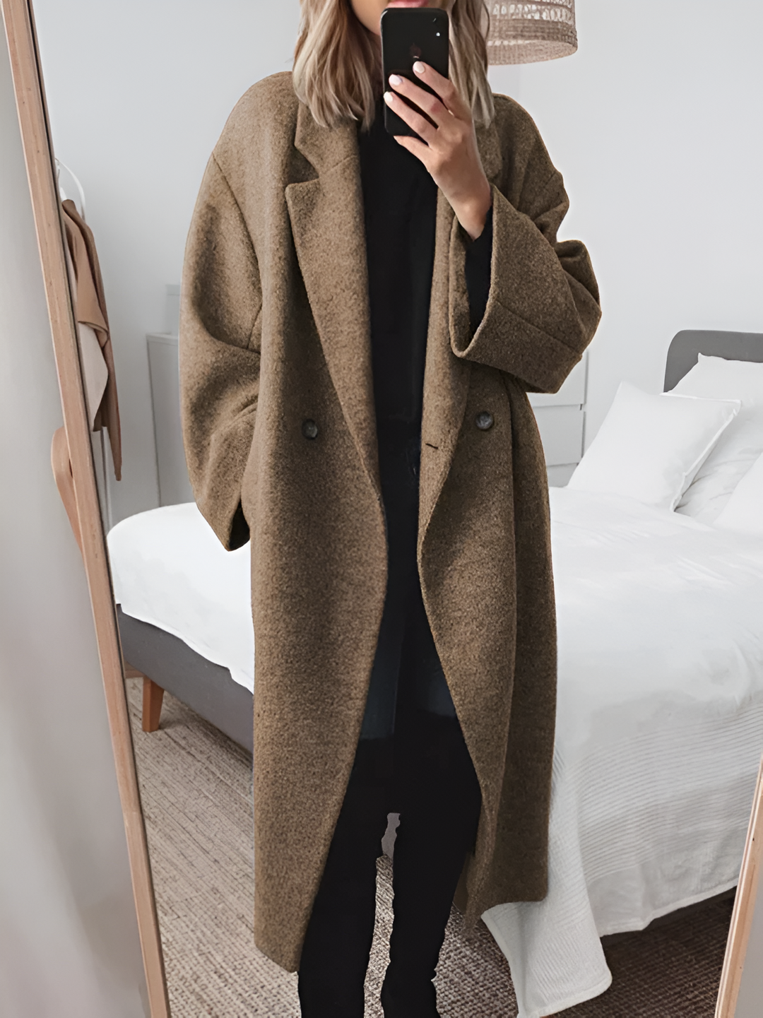 Women's Elegant Casual Winter Coat | Maxi Fit