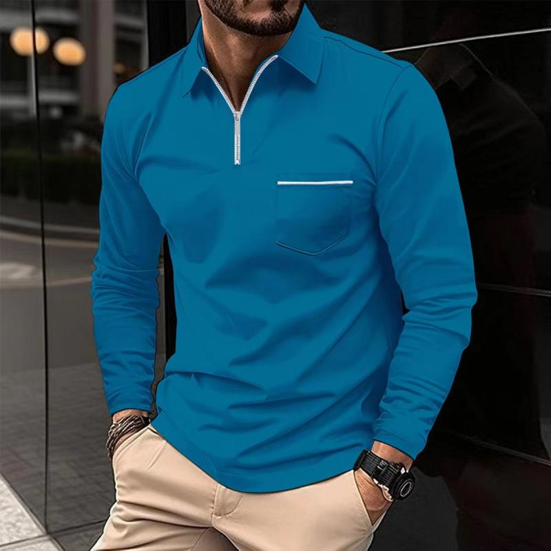 Polo À Manches Longues Pour Homme Max | Classique Et Pratique