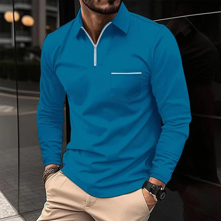 Polo À Manches Longues Pour Homme Max | Classique Et Pratique