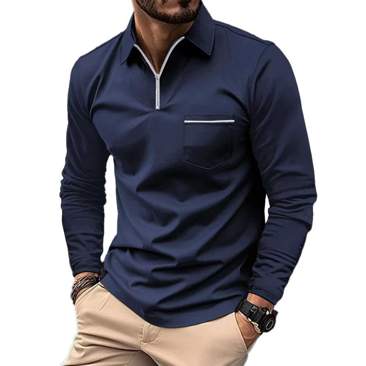 Polo À Manches Longues Pour Homme Max | Classique Et Pratique