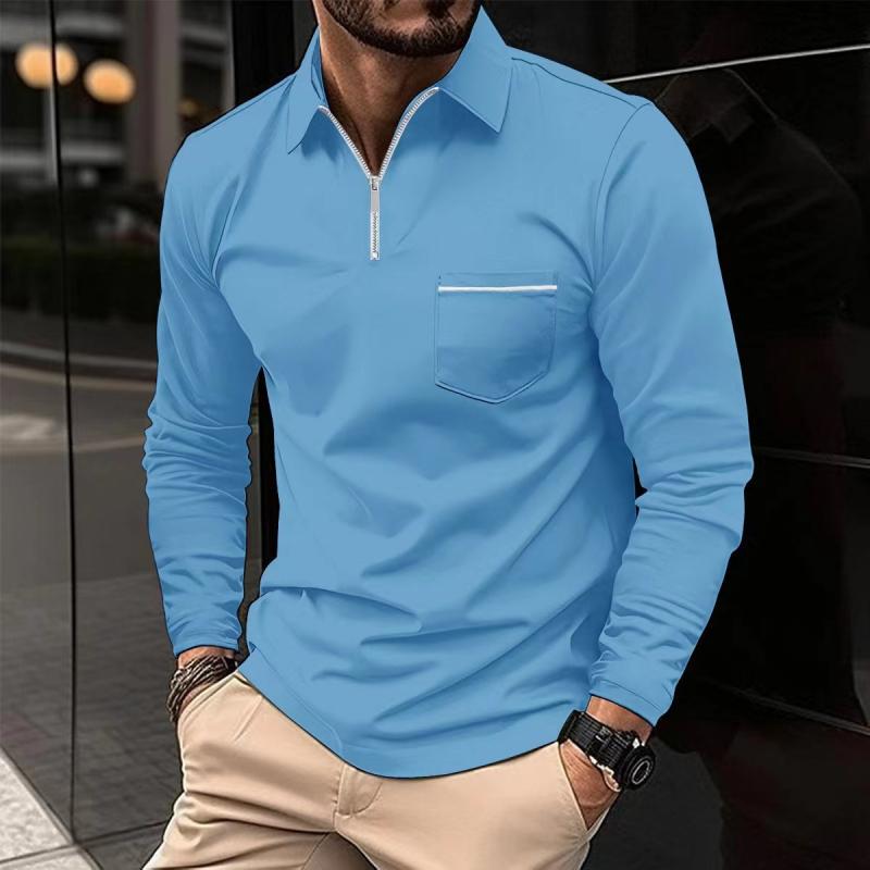 Polo À Manches Longues Pour Homme Max | Classique Et Pratique