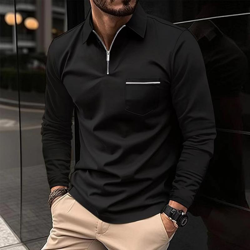 Polo À Manches Longues Pour Homme Max | Classique Et Pratique