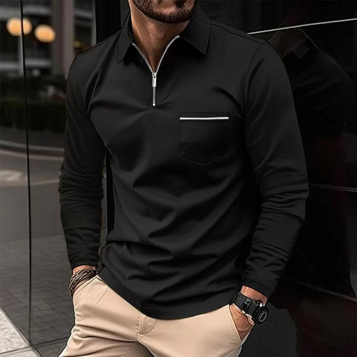 Polo À Manches Longues Pour Homme Max | Classique Et Pratique