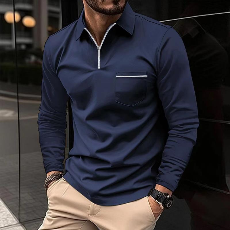 Polo À Manches Longues Pour Homme Max | Classique Et Pratique