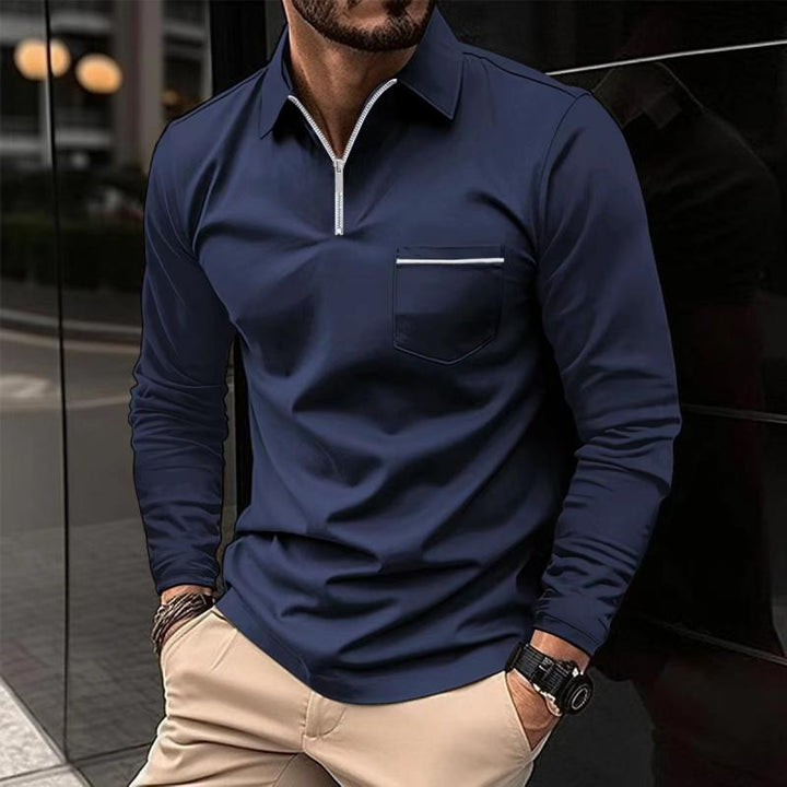 Polo À Manches Longues Pour Homme Max | Classique Et Pratique