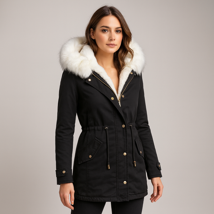 Women's Long Coat | Plus Size Parka &amp; Faux Fur Lined