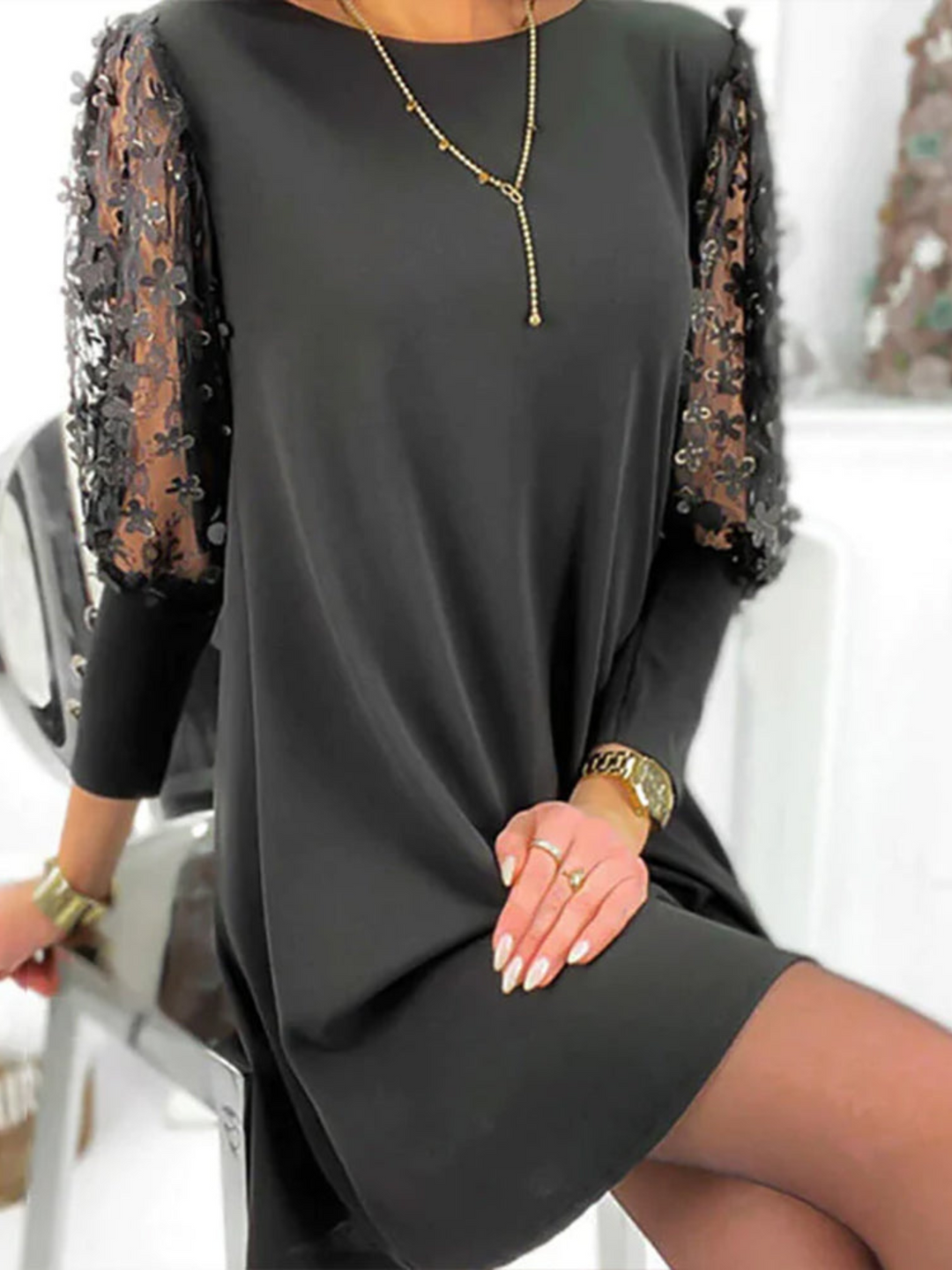 Robe de soirée mini décontractée pour femme, parfaite pour les soirées d'été