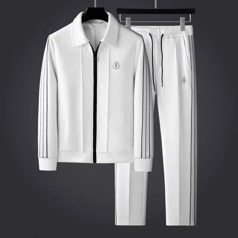 SleekStripes Tracksuit Set | Sporty Classic