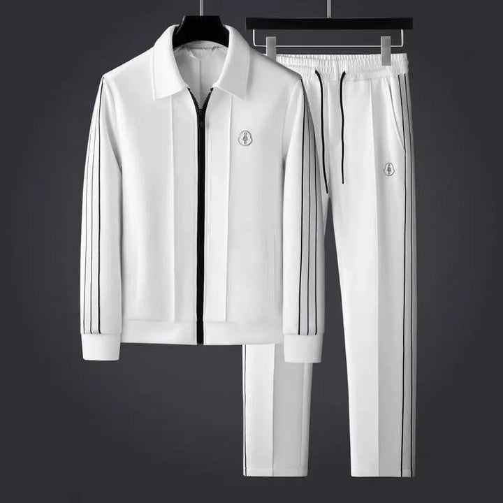 SleekStripes Tracksuit Set | Sporty Classic