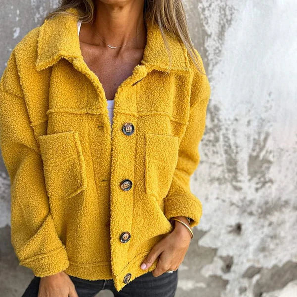 Doudoune Courte Élégante pour femme | Col Tailleur Structurée