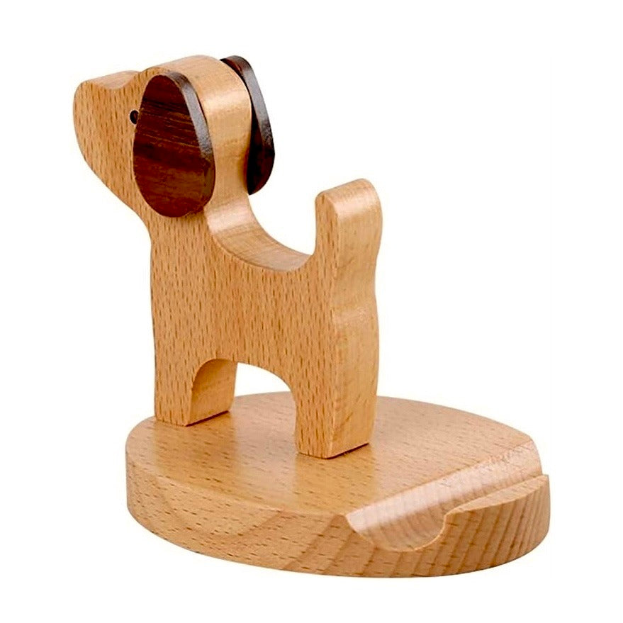 Support de Téléphone en Bois Fait Main