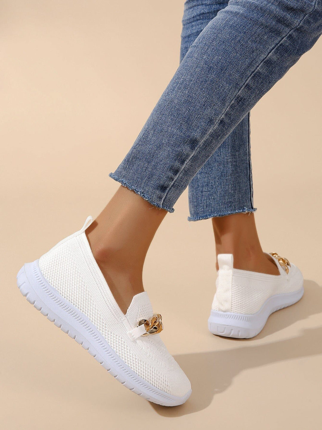 Baskets décontractées pour femmes | Design en maille respirante
