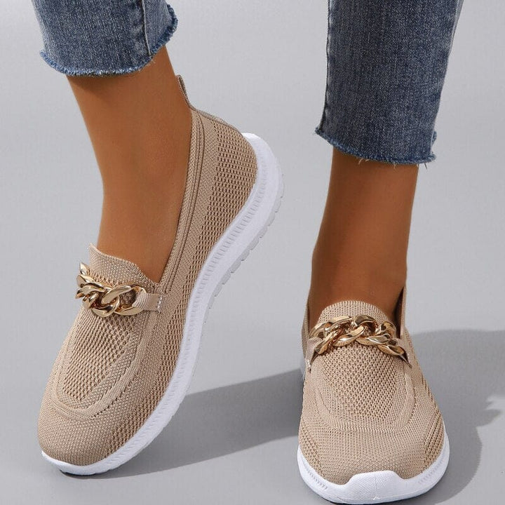 Baskets décontractées pour femmes | Design en maille respirante
