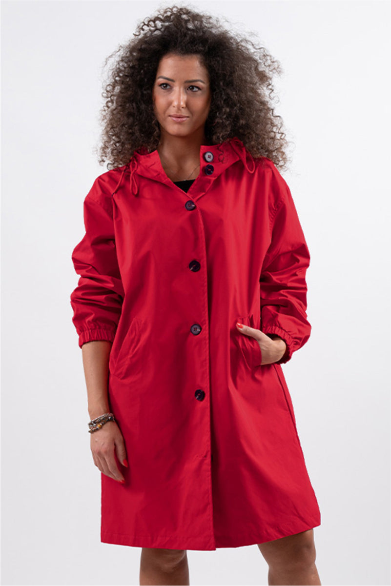 Coupe-Vent Oversize Tendance Pour Femme | Imperméable