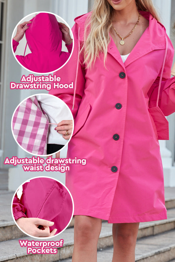 Coupe-Vent Oversize Tendance Pour Femme | Imperméable