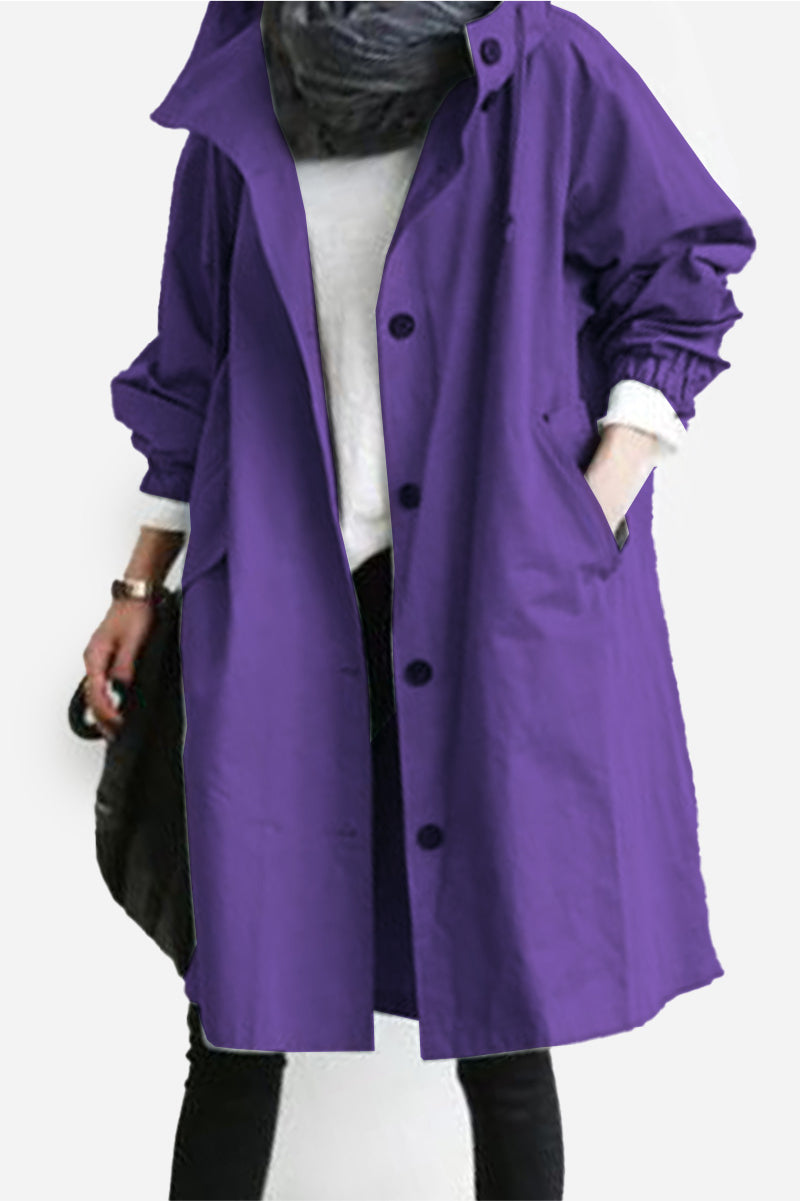 Coupe-Vent Oversize Tendance Pour Femme | Imperméable