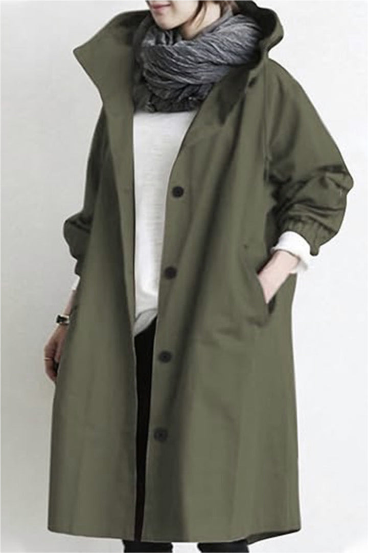 Coupe-Vent Oversize Tendance Pour Femme | Imperméable