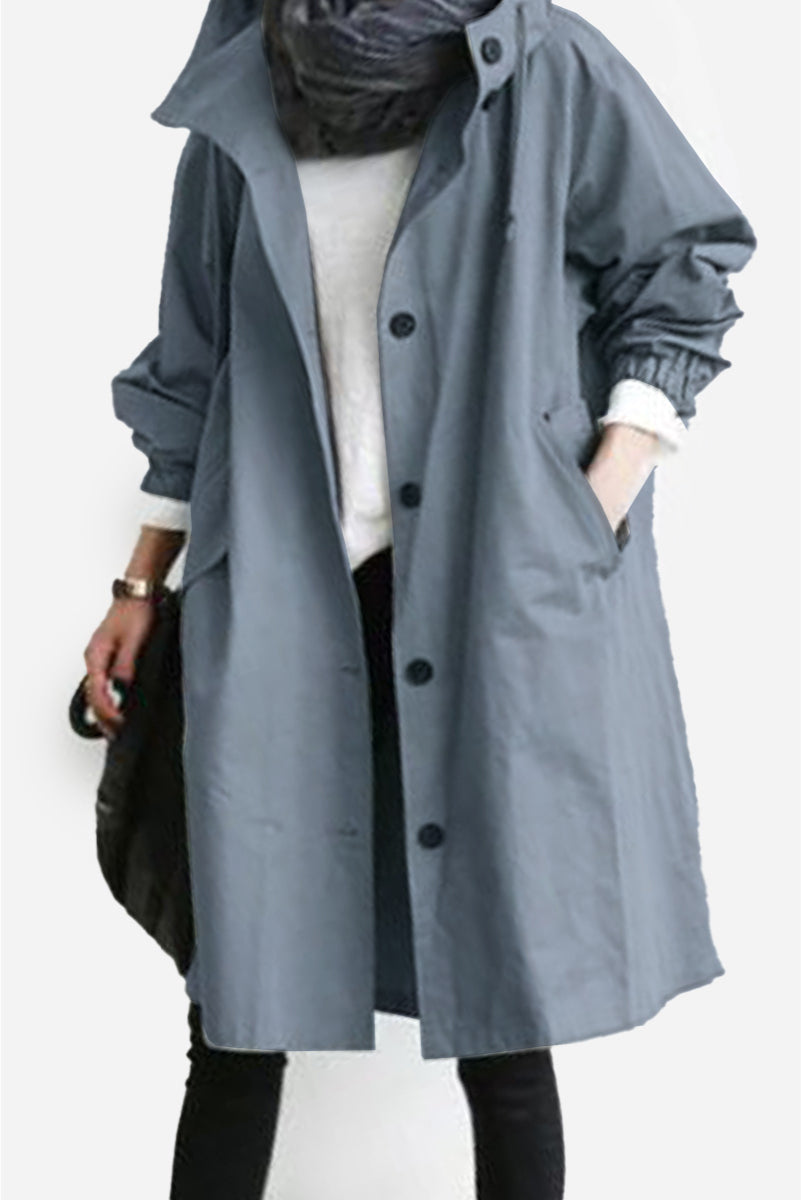 Coupe-Vent Oversize Tendance Pour Femme | Imperméable