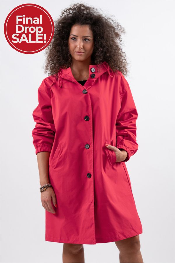 Coupe-Vent Oversize Tendance Pour Femme | Imperméable